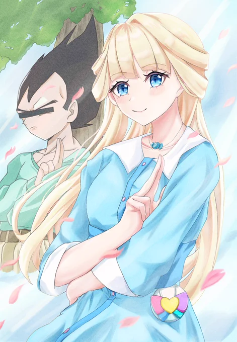 青くて、ツンデレのキャラ…うっ、頭が… #precure