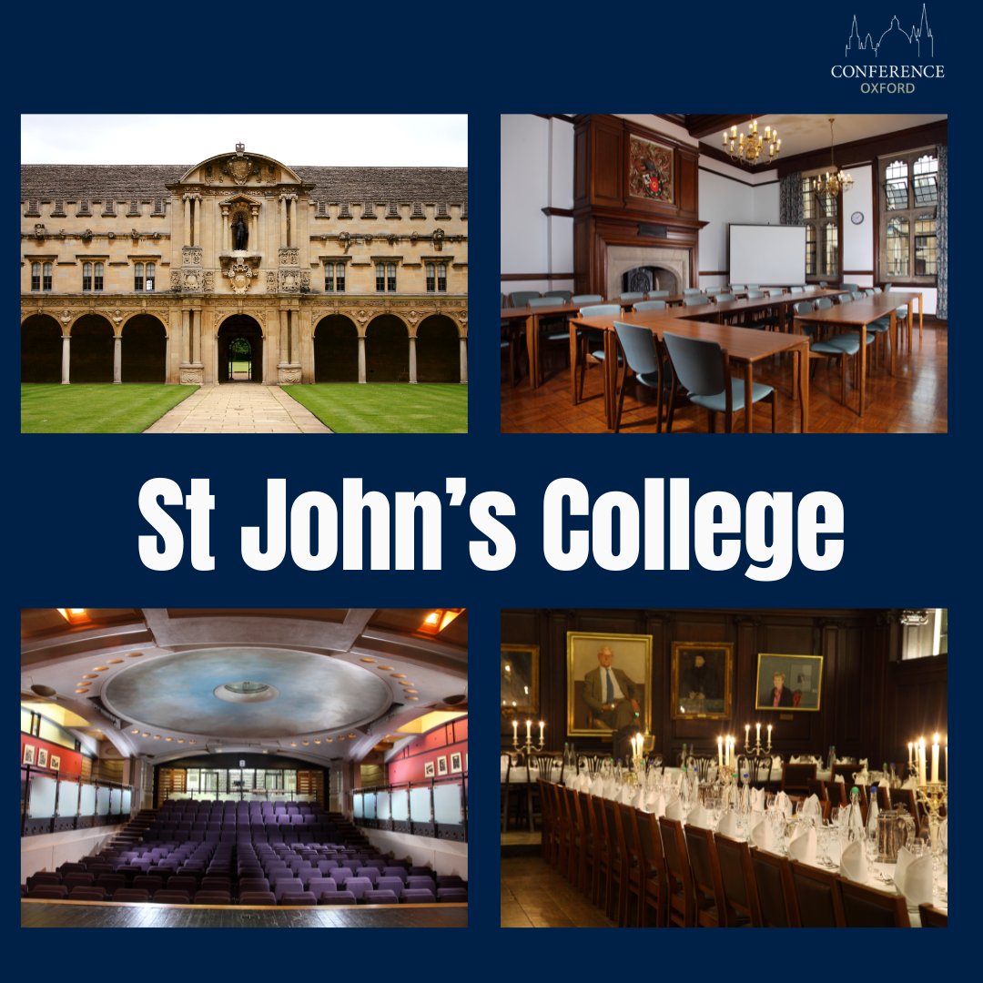 St John's College is in the centre of Oxford, 10 minutes’ walk from the train station and five minutes’ walk from the bus station.😊
This venues offers 12 meeting spaces with capacity for up to 185 guests for various functions. 
Contact us today! #linkinbio
#oxford #oxfordvenue