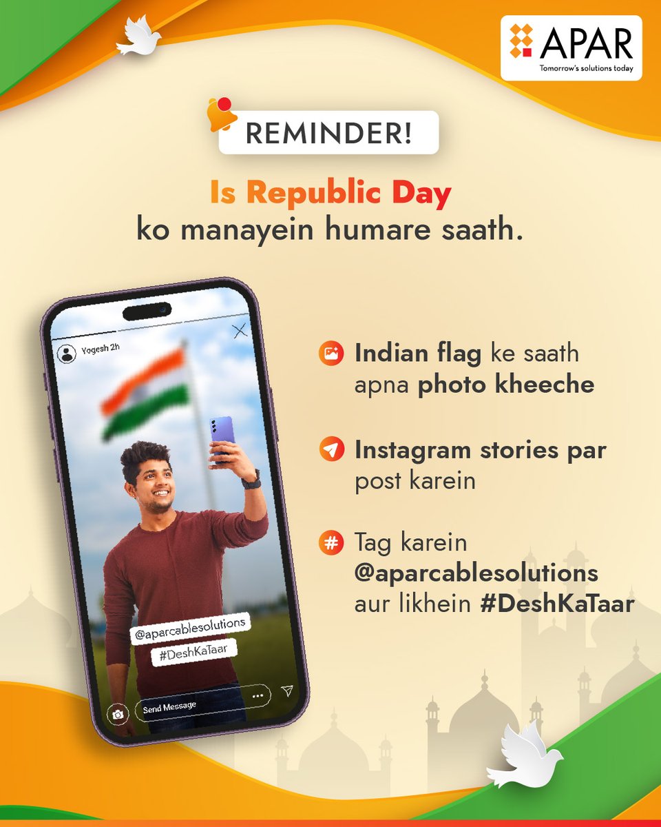 AparLdc's tweet image. Bhoolna mat, participate karein aur jeetein exciting prizes.

Participate Now!

#DeshKaTaar, APAR #ContestAlert #Contest