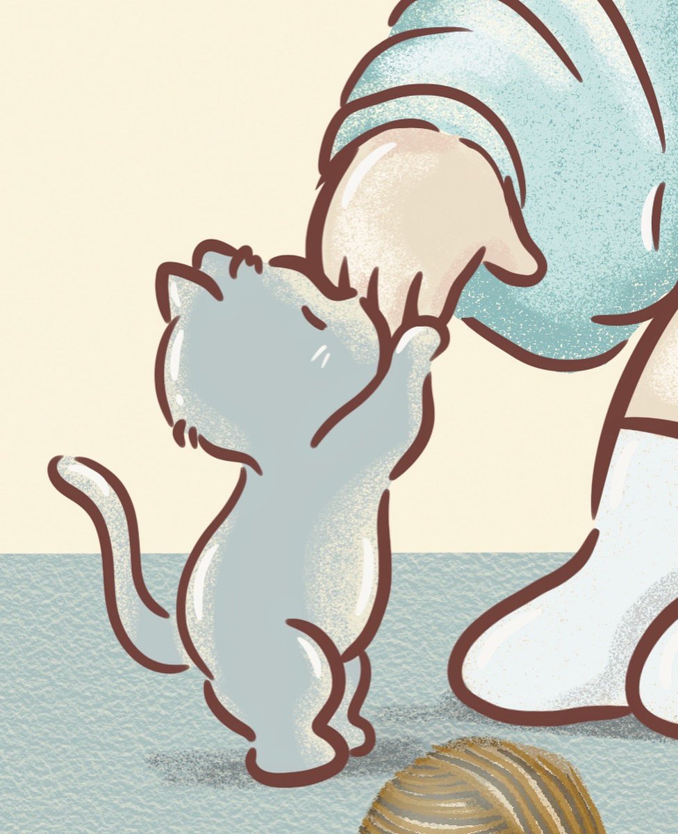 Happiness is Here ความสุขมันอยู่ตรงนี้แหละ ไม่ต้องไปหาที่ไหนไกล 🧶🐈‍⬛