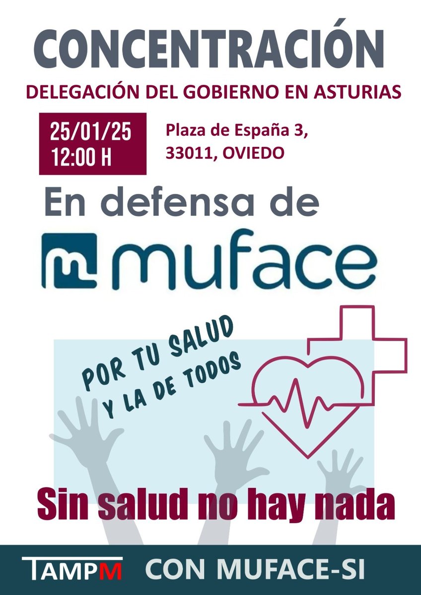 VillabonaAstur's tweet photo. #MufaceSi
#Concentracion
#Oviedo
#Asturias 
#sosprisiones https://t.co/yO3Mkdu09o