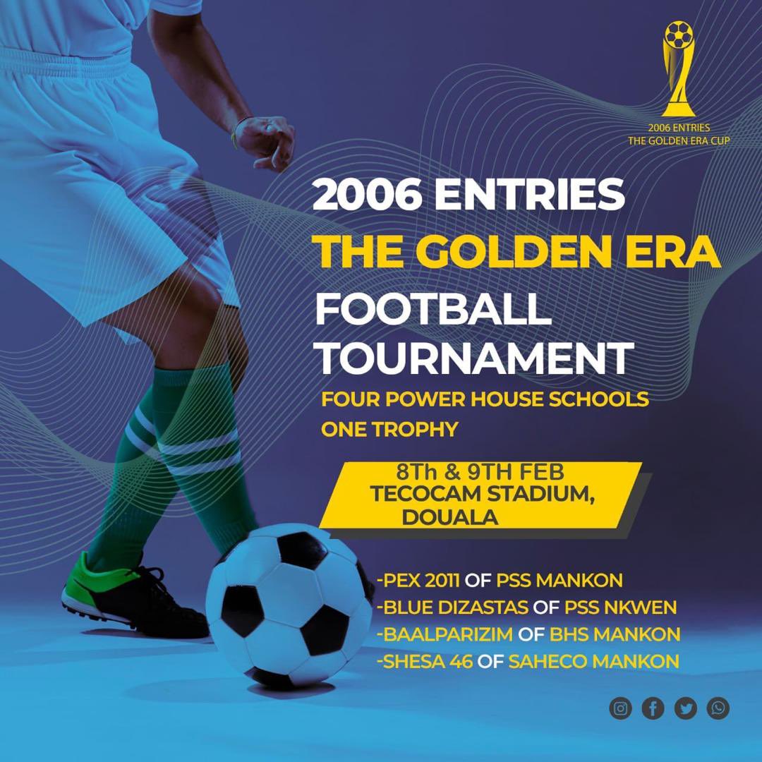Kosi_foottalk's tweet photo. 2006 ENTRIES GOLDEN ERA CUP
Four power house schools just one trophy ;
PSS Mankon ( PEX 11)
PSS Nkwen ( Blue Dizastas)
BHS Mankon ( BALPARAZIM)
Sacred Heart College (SHESA 46)
This tournament will take place in Douala at Tekokam stadium from 8/9 February 2025.
#exstudents https://t.co/jWpCg0zt1P