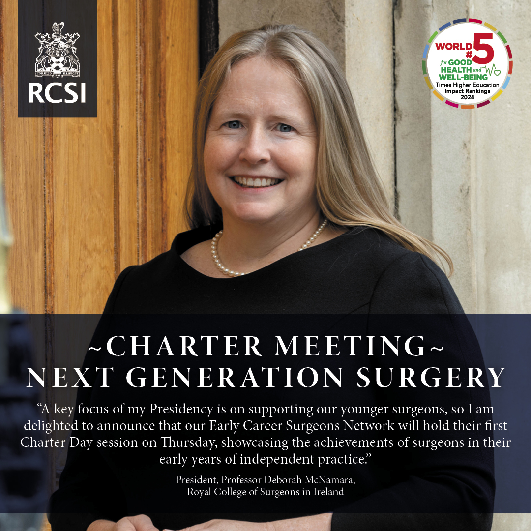 RCSI_CPD (@rcsi_cpd) on Twitter photo The Countdown for this year’s #RCSICharter meeting is on with our highly anticipated Charter Week taking place from February 4-8
From our suite of highly engaging sessions from keynote speakers across the week, our brand-new Robotic Surgery training village with 4 robotic The Countdown for this year’s #RCSICharter meeting is on with our highly anticipated Charter Week taking place from February 4-8
From our suite of highly engaging sessions from keynote speakers across the week, our brand-new Robotic Surgery training village with 4 robotic