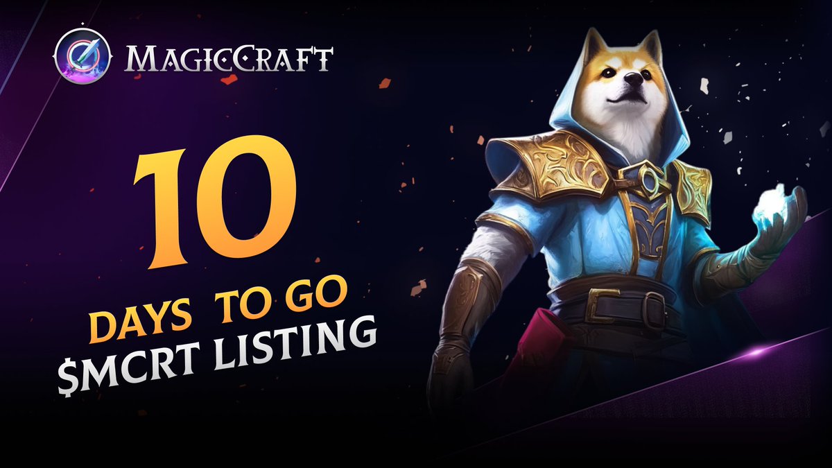 🔥 10 DAYS TO GO! 🔥

Something BIG is coming for $MCRT! In just 10 days, we’re teaming up with a top exchange starting with B 🤔

Guess the exchange, @tag them, and WIN $100 if you’re right! 💰

Meanwhile, don’t wait—trade $MCRT now on Bybit
👇 
bybit.com/en-US/trade/sp…

The