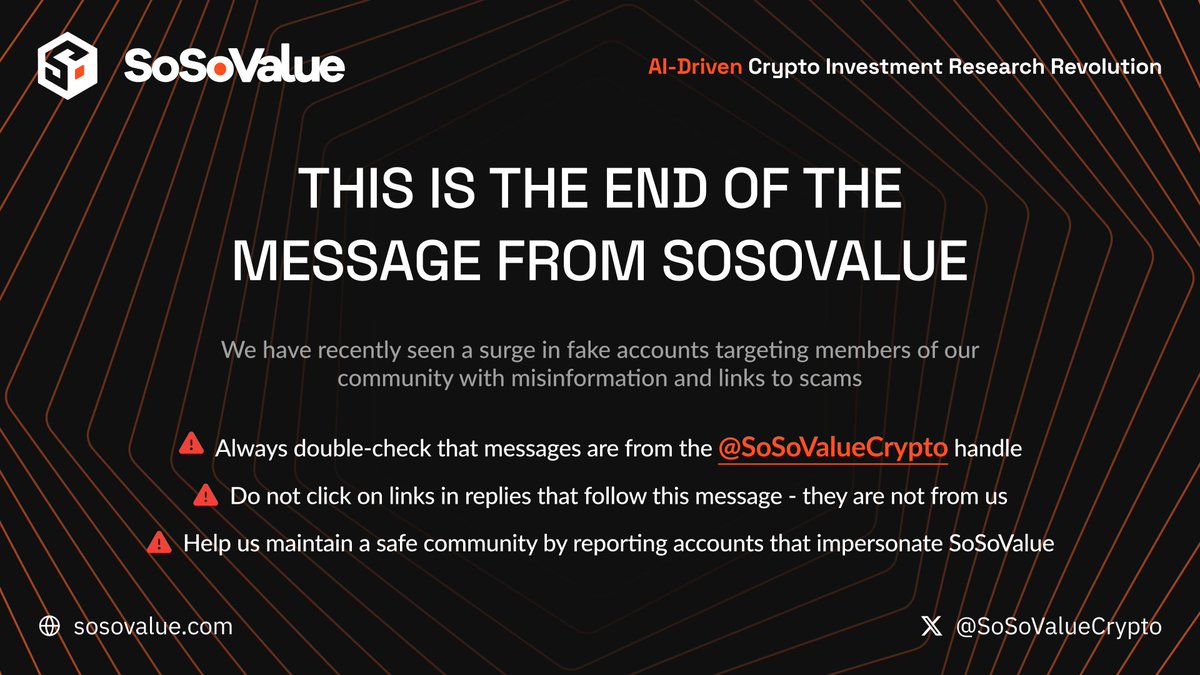 SoSoValueCrypto's tweet photo. https://t.co/4H62ednEsa