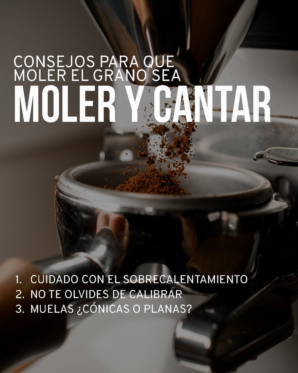 De poco sirve tener una gran máquina de espresso si no contamos con un buen molino.
Por eso es importante tener claros estos tres puntos cuando vayamos a por nuestro molino

#cafe #consejos #molinodecafe #MaestrosdelCafe #latazaperfecta