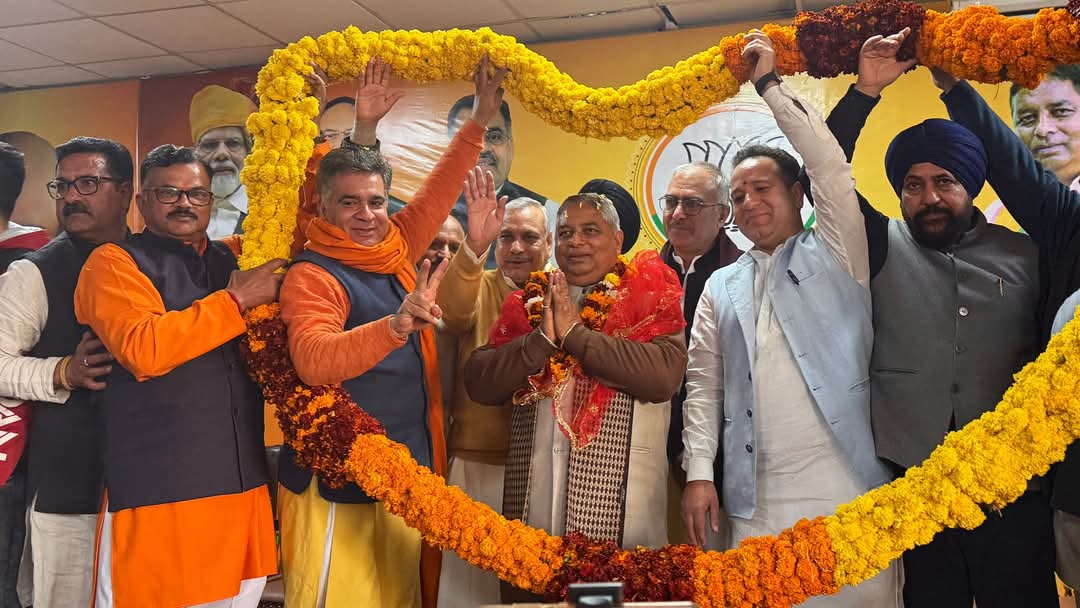 sharmajkmb's tweet photo. Sat Pal Sharma Elected J&amp;K BJP President Unopposed https://t.co/u7NeXWpyD5