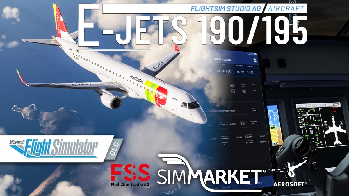 simflight's tweet image. FlightSim Studio - E-Jets Series MSFS Patch 2 Released
simflight.com/2025/01/24/fli…

#flightsim #FlightSimStudio #Aerosoft #FSS #EJets #MSFS2020 #Embraer #CommercialAviation #Aircraft #Airliner