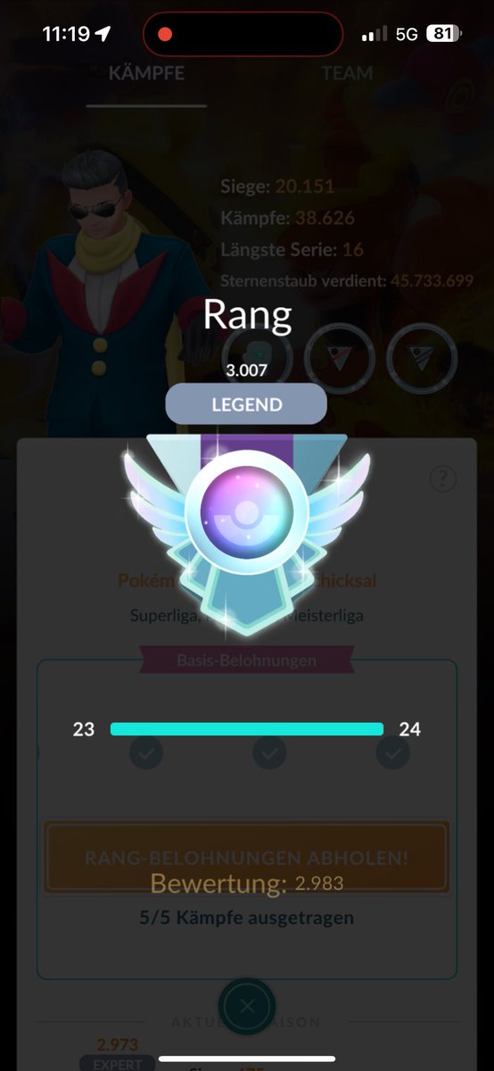 uffxeSeMBeKa's tweet photo. What a mad, spicy season. And my โbalancedโ team give the madness back!
Double weak 2 Fire
Double weak 2 Fairy
Double weak 2 Ice
Doesnt matter ๐
๐คช
Ggs to all my opponents! Ggs 2 myself.
#stillpvp #stilllegend #pokemongopvp https://t.co/XB6eDFS1a5