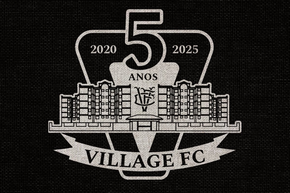 VillageCF's tweet photo. PATCH VILLAGE 5 ANOS https://t.co/Je1wYhBJbu