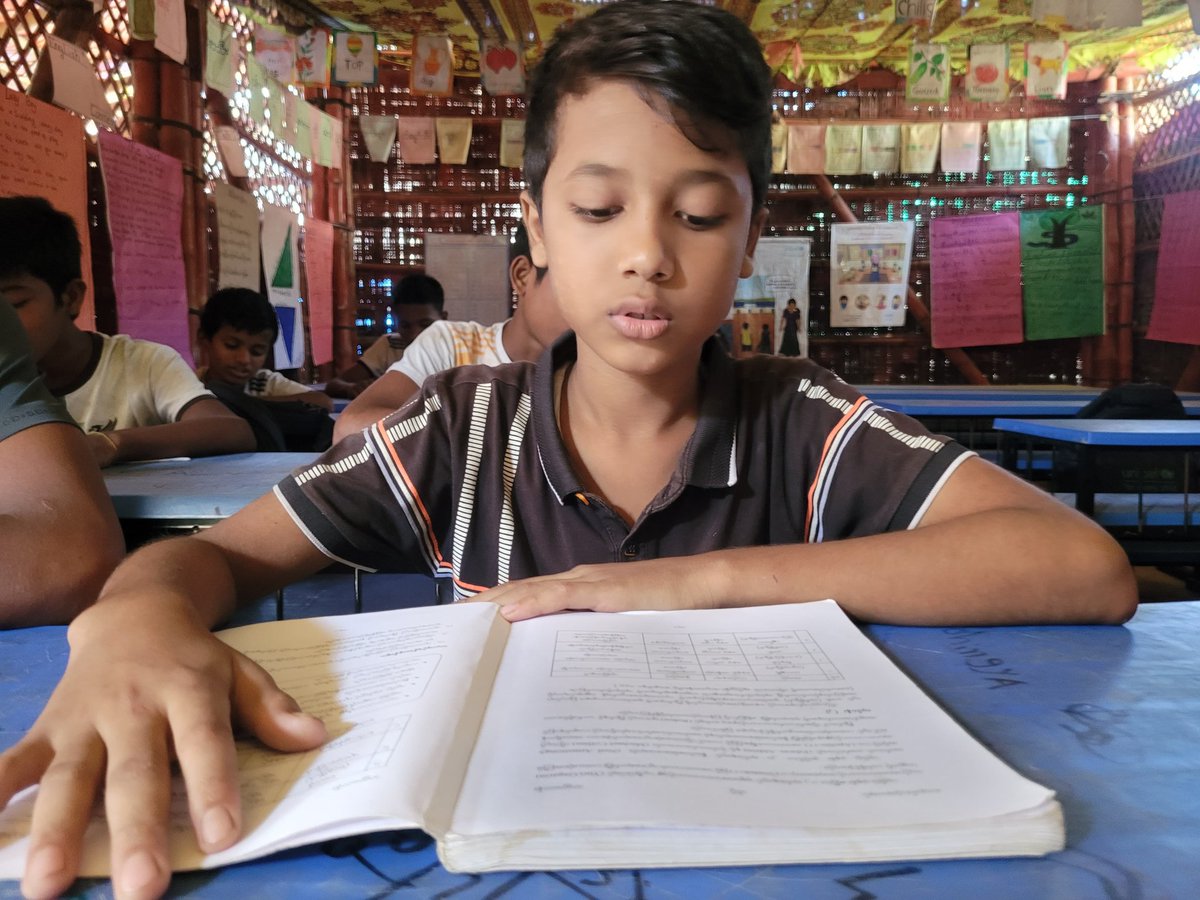 elomormorkos's tweet photo. "Education is a basic human right, yet thousands of Rohingya children are being denied access to quality learning and higher education. Let’s amplify their voices and fight for their future. #EducationForAll #RohingyaRights #elomormorkos https://t.co/KAFfjAnsks