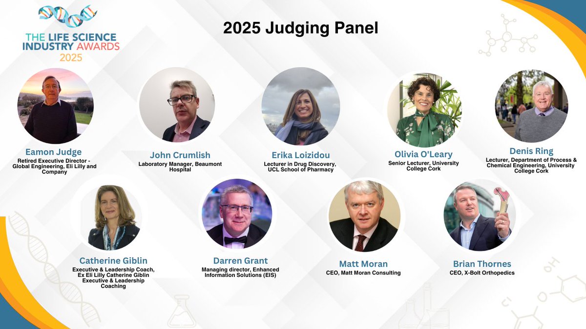 Introducing the expert judges for the Life Science Industry Awards 2025! Ready to highlight your achievements?

Download the entry guide today and discover how industry leaders will evaluate excellence in Life Sciences!

landing.businessriver.com/Life-Science-I…

#LifeSciencesIRL