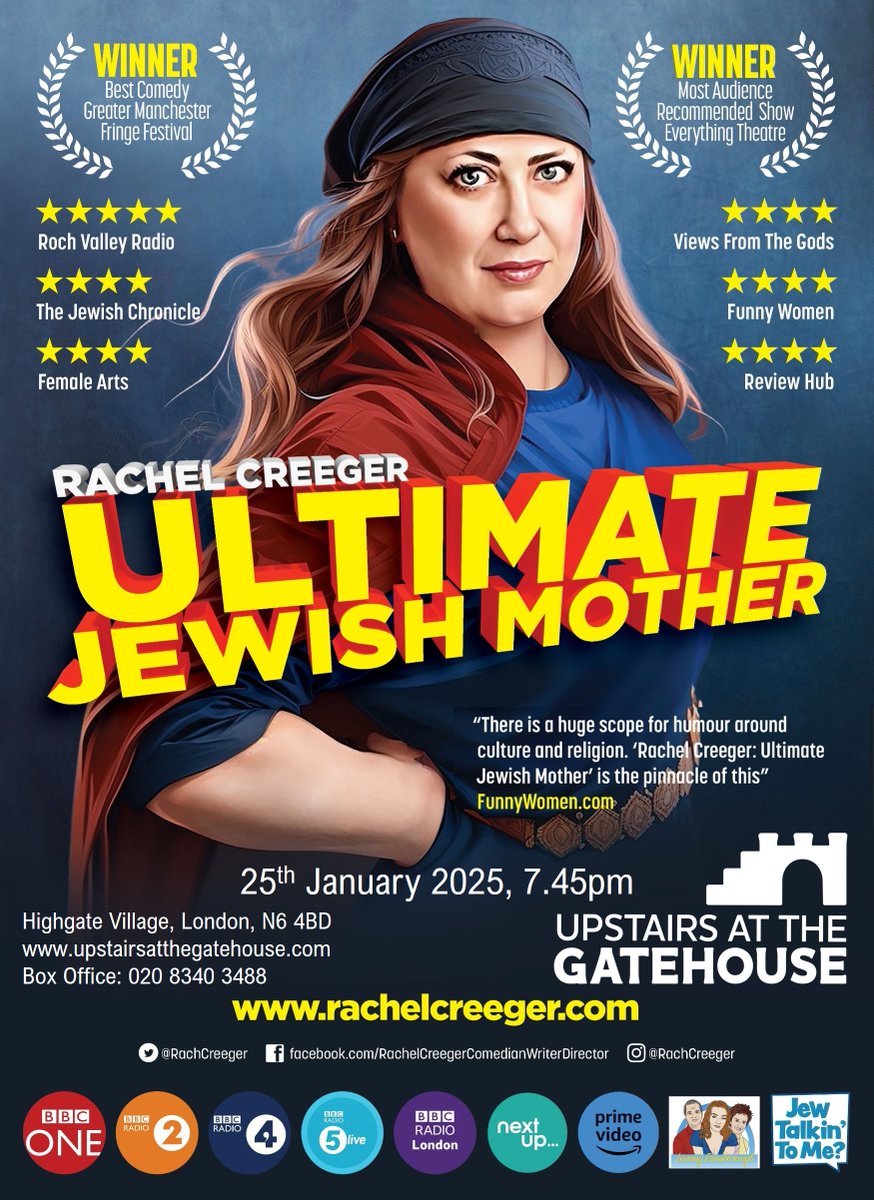 Rachel Creeger (@rachcreeger) on Twitter photo So excited to perform Ultimate Jewish Mother tomorrow night at <a href="/GatehouseLondon/">Upstairs At The Gatehouse</a>! There are limited tickets left so please book ahead if you're planning on coming. It's a lovely show and we're going to have the best time. So excited to perform Ultimate Jewish Mother tomorrow night at <a href="/GatehouseLondon/">Upstairs At The Gatehouse</a>! There are limited tickets left so please book ahead if you're planning on coming. It's a lovely show and we're going to have the best time.