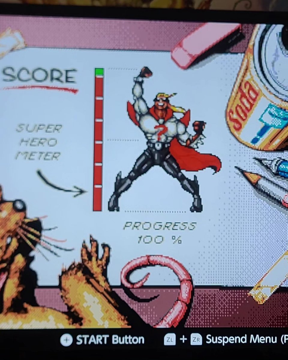 CraigPerales's tweet photo. I finally beat #comixzone for the #segagenesis
It was on the  #NintendoSwitchOnline so a few fights I needed to rewind but o well 🤷‍♂️😎, I never beat it as a kid and I finally got to watch the ending 🥹🥳

#segaforever #comics #90s  #Nintendo https://t.co/z1sIpZbDfg