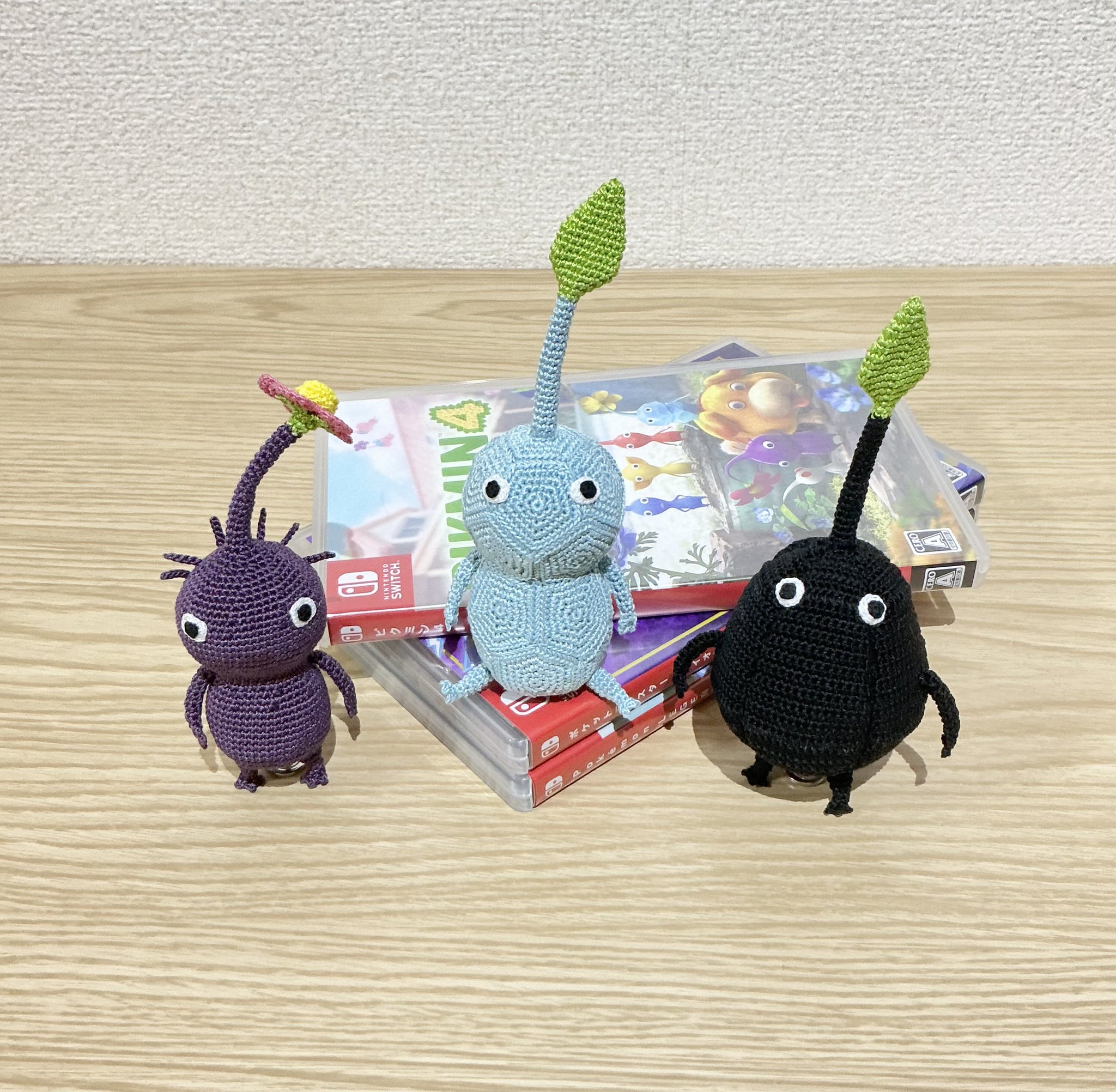 あみぐるみ pipi Lesson1 ひよこのポポとピピを編んでみた - ルイたんといっしょ。
