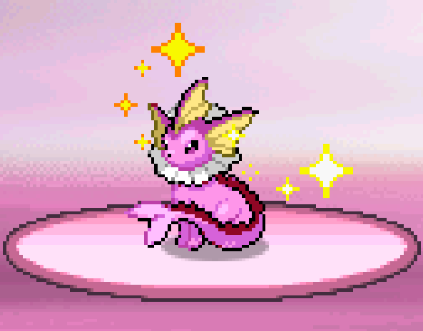 Vaporeon, from Pokemon Platinum (2008)