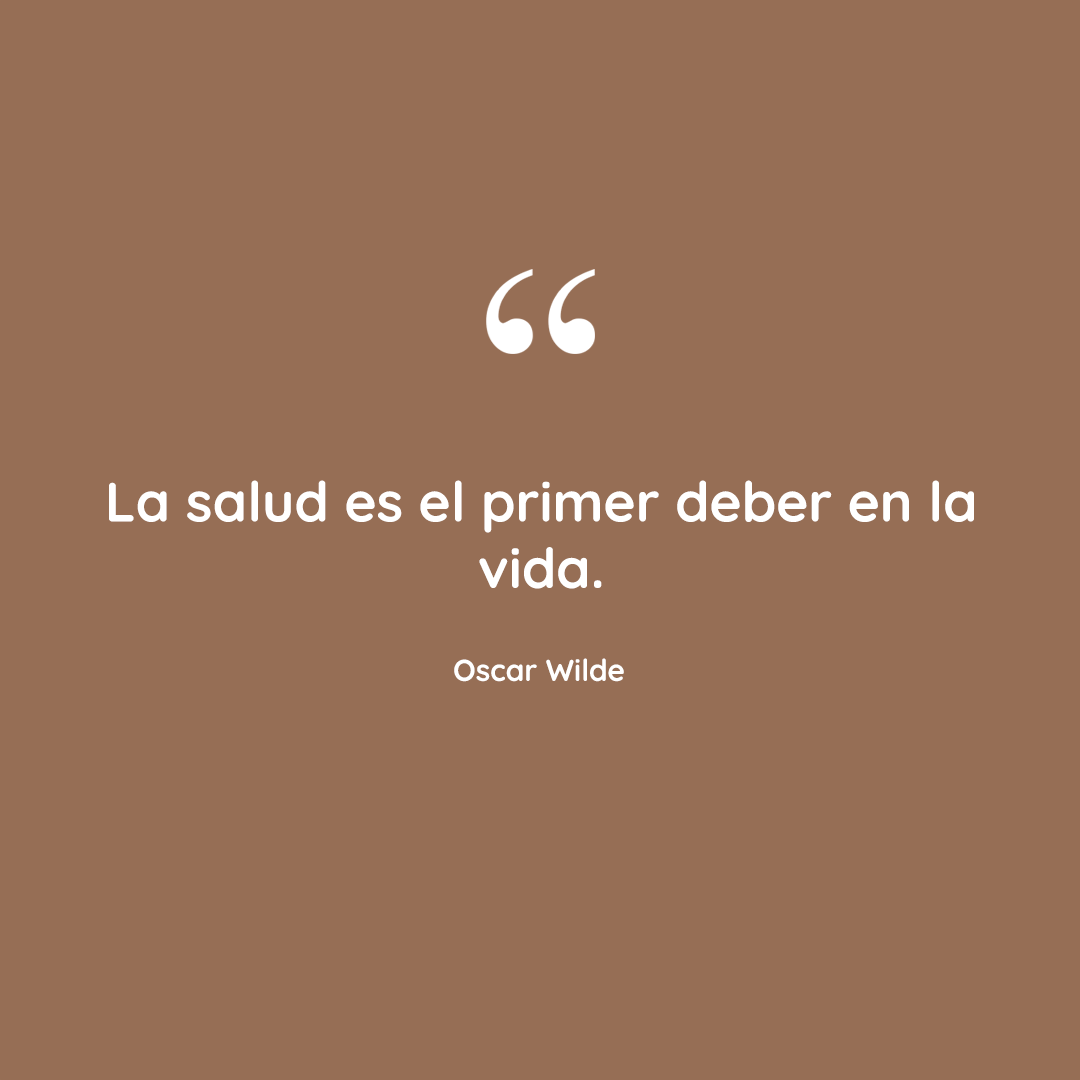 En nuestros talleres vemos lo ajetreada que es la vida de muchas personas. Por eso, hablamos de la importancia de planificar y priorizar el cuidado de la salud.

Como dijo Oscar Wild: "La salud es el primer deber en la vida"

#salud #cuidado