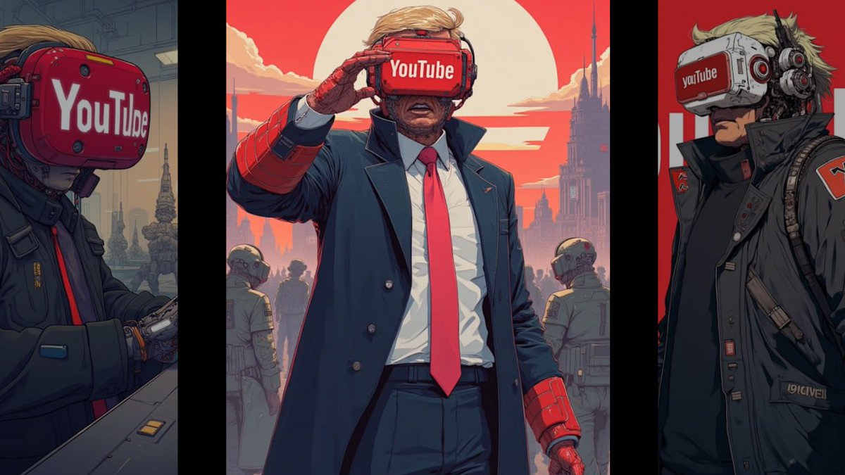 Trump Tube tweet media