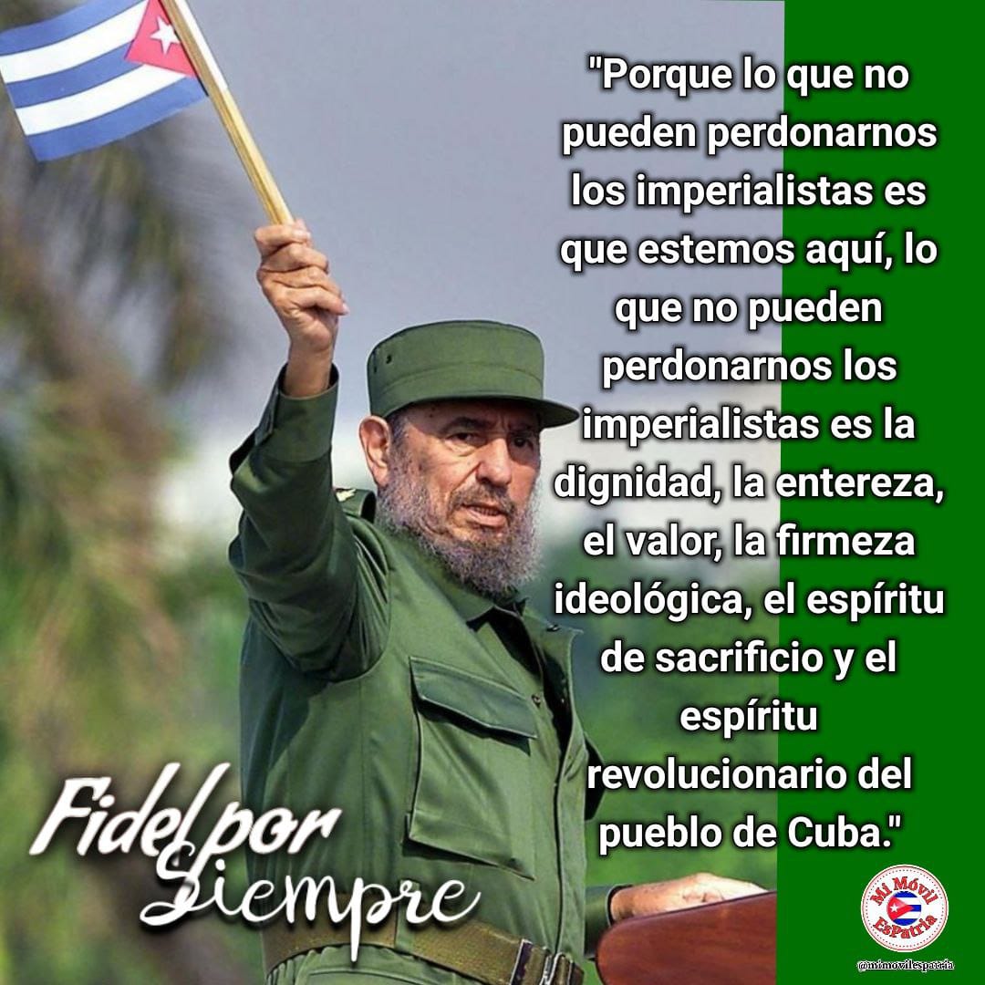 #FidelPorSiempre 
“Y no hay duda de que este pueblo estará a la altura de esa historia, de esa tarea que le ha correspondido hacer, que le ha tocado realizar”.
#JuntosPorVillaClara
#MiMóvilEsPatria