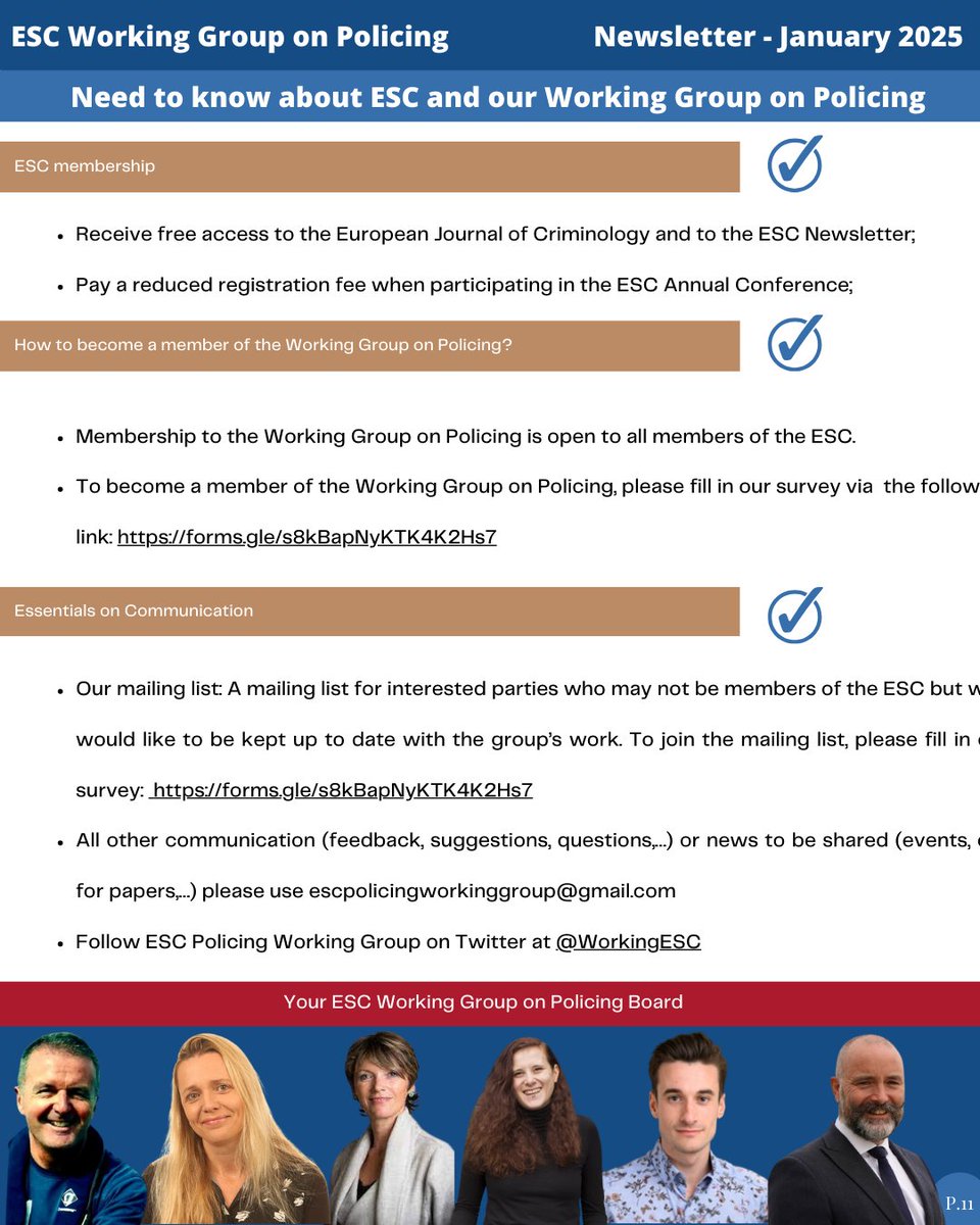 ESC Policing Working Group tweet media