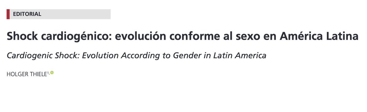 RAC (@revistarac) on Twitter photo No te pierdas la Editorial de <a href="/thiele_holger/">Holger Thiele</a> sobre el artículo de shock cardiogénico en Latam publicado en nuestra revista....
💪👏
rac.sac.org.ar/index.php/rac/… No te pierdas la Editorial de <a href="/thiele_holger/">Holger Thiele</a> sobre el artículo de shock cardiogénico en Latam publicado en nuestra revista....
💪👏
rac.sac.org.ar/index.php/rac/…