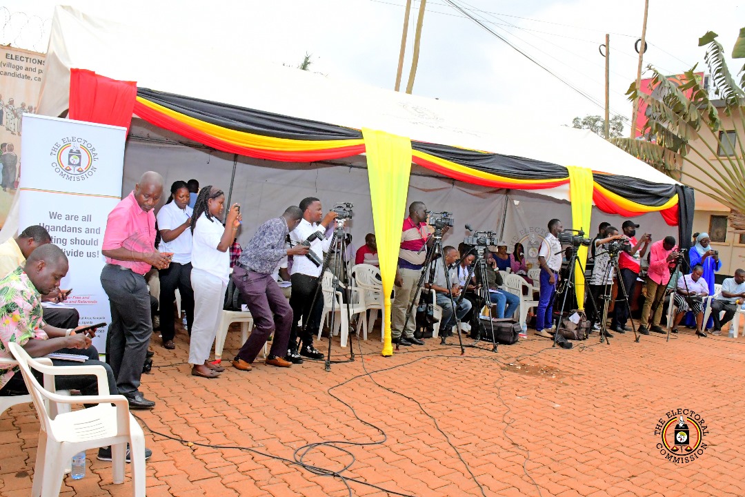 UgandaEC's tweet photo. STATEMENT BY THE CHAIRPERSON OF THE ELECTORAL COMMISSION, JUSTICE BYABAKAMA MUGENYI SIMON, ON THE ONGOING GENERAL UPDATE OF THE NATIONAL VOTERS REGISTER, FRIDAY 24TH JANUARY 2025

Ladies and gentlemen of the press, the fourth estate, good morning and Happy New Year.

On behalf of the Commission, I welcome you to this press conference where we wish to update the country about the ongoing important exercise of the General Update of the National Voters Register.

I wish to express our appreciation as the Commission for the role you play in the entire electoral process, of raising awareness, providing information, mobilising the population to participate, and also raising issues that require attention by all key stakeholders to ensure that Ugandans have free, fair, and peaceful elections. The Commission considers, you, and the media as critical partners in every step of implementing the General Elections Roadmap.

Progress of the Exercise for General Update of the National Voters Register
On Monday, 20thJanuary 2025, the Electoral Commission commenced the exercise of the General Update of the National Voters Register. This is done in compliance with Article 61 (1)(e) of the Constitution of the Republic of Uganda, and Section 20 of the Electoral Commission Act (Cap 176).

I wish to emphasise that the purpose of this general update exercise is to enable eligible Ugandan citizens of 18 years and above, who are not yet registered as voters, to do so. The person intending to register as a voter is required to turn up in person at an update centre in his/her parish of residence or origin, to provide his/her details, have their photograph taken, and the signature and fingerprints captured.

The exercise is also meant to enable registered voters who wish to transfer to new voting locations, to apply for such transfer. A voter who wishes to transfer to a new voting location must present confirmation that he/she originates from or is, at the time of application for transfer, a resident of the Parish of that (new) voting location. Such applicants are required to present details of their previous voting location. A person who wishes to apply for transfer of his or her voting location is free to present himself/herself at any of the update centres.

During this exercise, registered voters are able to check and confirm that their particulars are correct and that they appear on the Voters Register at the voting locations that they indicated during registration. The exercise will further enable registered voters to confirm the accuracy of their particulars on the Voters Register and correct any error(s) that may be identified in their details on the Register. To facilitate this confirmation, the Commission is availing the Register of each polling station at each update station within the respective Parish/Ward.

At the same time, registered voters can also verify their voting details from the Electoral Commission website: https://t.co/R3gzXsKqze.

For clarity, registered voters may only make necessary corrections regarding spelling mistakes, gender, and a mismatch of the photograph, as the case may be. Such voters will not be able to make changes to their age/date of birth or include (new) additional names.

Finally, this exercise is will enable students who were registered by the National Identification and Registration Authority (NIRA) at school during the learners project, and have since attained the age of 18 years to present their particulars, that is, the National Identification Number (NIN), for updating and assignment of a polling station within their parish of residence or origin.

The General Update of the National Voters Register is being conducted at update stations throughout Uganda every day, from 8:00 am to 6:00 pm, including weekends.

During this exercise, the Commission is compiling and updating the Voters Registers for Special Interest Groups, namely:
a) The National Youths Voters Register for election of Youth Councils and Committees;
b) The National PWDs Voters Register for the election of PWD Councils and Committees;
c) The National Older Persons Voters Register for election of Older Persons Councils and Committees.

I wish to inform Ugandans that the cut- off date for this exercise is 10th February 2025.

The Commission would like to appeal to eligible citizens to use this opportunity to register as to exercise their fundamental right, enshrined in Article 59 of the Constitution to vote and elect their leaders.

As we have always emphasized, the only way a citizen can vote, contest an elective position, support the nomination of a candidate, become an agent of a candidate, or bring a petition on any election-related matter, is first and foremost to be a registered voter appearing on the National Voters Register. This explains the importance of the update exercise.

Management of emerging issues
The Commission is cognizant of the challenges that have been identified in these first days of the exercise, which include the following:

a) Adequacy and functionality of the registration kits
Concerning the adequacy of kits allocated for the exercise, the Commission is conducting the exercise using kits provided by the National Identification and Registration Authorities (NIRA). The total number of kits deployed for this exercise is 2,703 kits. Our need was 5,000 kits. The distribution has been made based on the sub counties, except for Kampala Capital, Wakiso, and Mukono districts, which have been allocated additional kits per ward/parish.
Our update officials and supervisors are providing a schedule on the rotation and movement of the kits, and informing the people of when and where the kit will be on a particular day to ensure coverage of the target population. The update teams are supported by technical teams (trouble-shooters) that respond to machine issues, e.g. malfunctions, as and when they arise.

Some technical problems (faulty machines) have been reported in some stations. The equipment being used was first procured for the 2014/2015 mass enrolment (registration) exercise, under the National Security Information System (NSIS) Project, the predecessor of NIRA. This explains the reported cases of breakdowns. Our teams are on standby to respond to any reported malfunction.

The Commission has established a system for receiving and handling complaints arising out of the exercise. This includes establishment of a Query/Complaints Desk at the Electoral Commission Headquarters, that receives and responds to complaints and emerging issues.

b) The role of security agencies during the registration exercise
There has been concern about the requirement for a recommendation from the Gombolola Internal Security Officer (GISO) and the District Internal Security Officer (DISO) to facilitate the application for registration. We wish to guide that this applies to first-time applicants, and is based on the need to verify citizenship. Please note that only verified citizens qualify to be on the Voters Register and the agency responsible for ascertaining citizenship is NIRA.

The Electoral Commission has engaged the leadership of Uganda Police and the sister security agencies to facilitate the new applicants with such letters to complete their applications.

c) Concerning the turnout for the exercise
There has been concern about the number of persons turning out for the update exercise, which has been described as low. The statistics we are receiving indicate that the exercise is on course as per the objectives and the target applicants.

We wish to inform the country that this is not a mass registration of all eligible voters, as the majority of Ugandan voting population is already on the Register.

It is also important to note that a considerable number of voters have been checking and confirming their particulars using our online portal (https://t.co/XYfSfUyZIk), hence there is no need to have long queues at update centres.

The Commission is confident that with the mechanisms put in place to address them, and with the heightened awareness created by our teams that are based at the parish level who are mobilising the communities on the operational plans, regarding venues and time and requirements for completing the exercise, we will be able to complete this exercise successfully in the time allocated.

Preparations for Parliamentary and Local Government Council By-elections in Kawempe Division North
The Commission, on 15th January, 2025, received notification from the Clerk to Parliament about the vacancy for the Directly Elected Member of Parliament for Kawempe Division North, following the death of Hon. Ssegirinya Muhammad on 9th January 2025.

As provided under the Law, the Commission will conduct a by-election in Kawempe Division North for the Member of Parliament, and will also use the occasion to conduct a by-election for the Directly Elected Councillor for Kazo-Angola Ward, Kawempe Division.

The Commission has already approved the program which will be shared with all stakeholders on 27th January 2025. The media will be invited to this stakeholders meeting.

Conclusion
The Commission would like to thank all stakeholders—political parties, civil society groups, the media, religious leaders, cultural leaders, LC 1 Chairpersons and all opinion leaders at all levels for the support they are providing to the General Update exercise. We call on them to continue with this support to enable the country compile a credible and clean National Voters Register.

#VoterUpdateUG