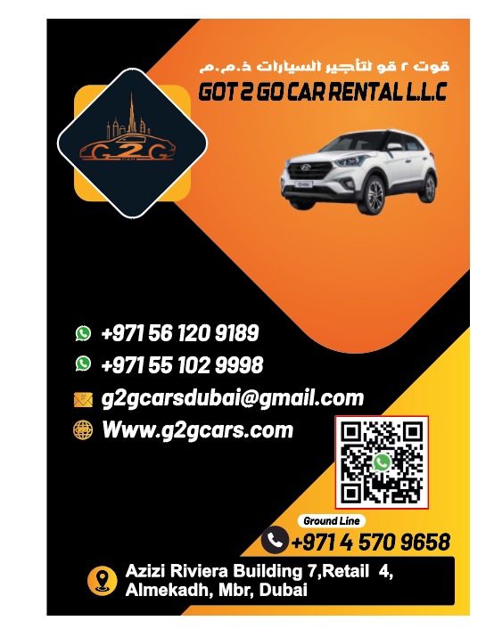 Got2GoCarrental's tweet photo. looking for affordable car to rent in DUBAI?
BOOK NOW!!
https://t.co/eKYjG4mIqq https://t.co/91pajwOUIk