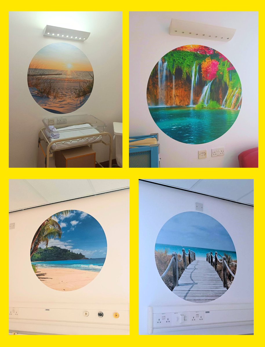 A big thank you to <a href="/HSBC_UK/">HSBC UK</a> for their ongoing support and providing colour, creativity and joy to our maternity department by funding 10 beautiful murals. They are now brightening up the space, improving an inviting and comfortable feel to clinical environments.