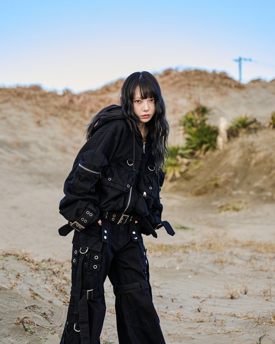 GLOOMY×DimMoire グルーミー ボアパーカー【Black】 【公式通販