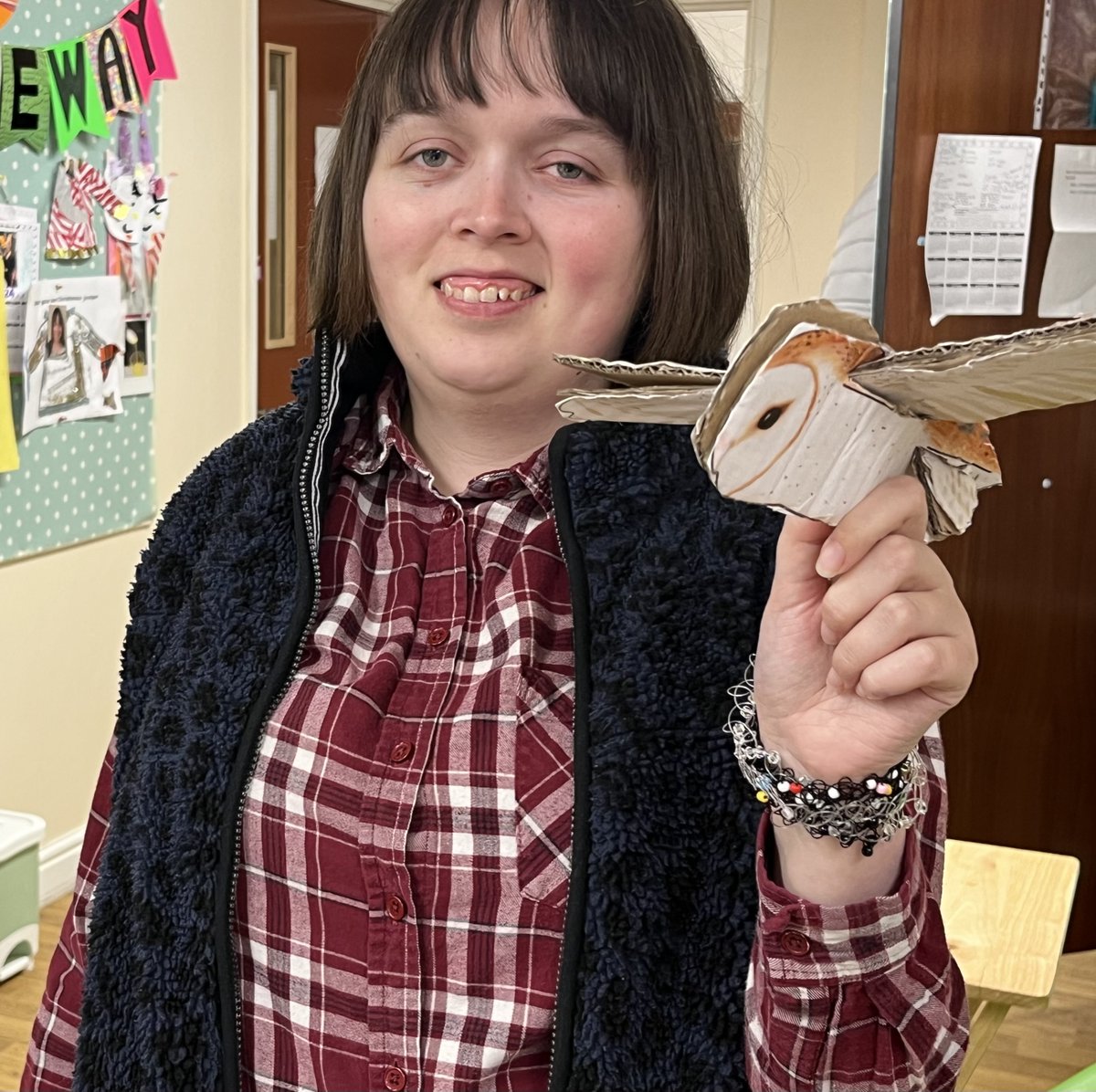 In honour of the RSPB Big Garden Birdwatch this weekend, members of our 4ME Activities Service have been busy crafting their favourite feathered friends. Keep your eyes peeled! rspb.org.uk/whats-happenin…