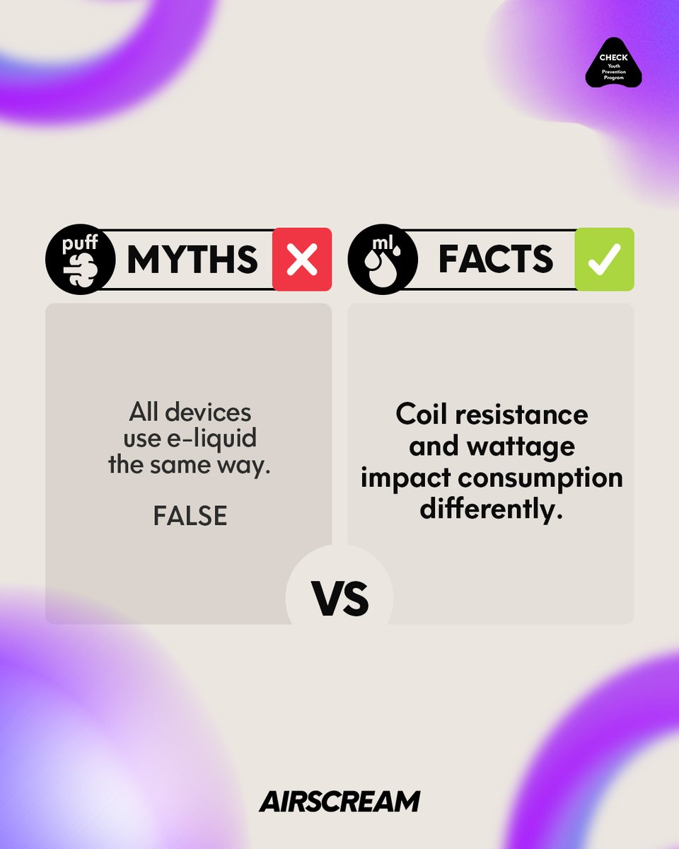 AIRSCREAM_UK's tweet photo. Trust the ML, Not the Puff

When it comes to choosing e-cigarettes products, puff counts can be misleading . Many have fallen into the trap of equating "PUFFS" for value, but this is an unreliable measuring method. 

Here's why:
#AIRSCREAM #gimmick #trustmlnotpuff #THR #marketing https://t.co/As4MmMzRtY