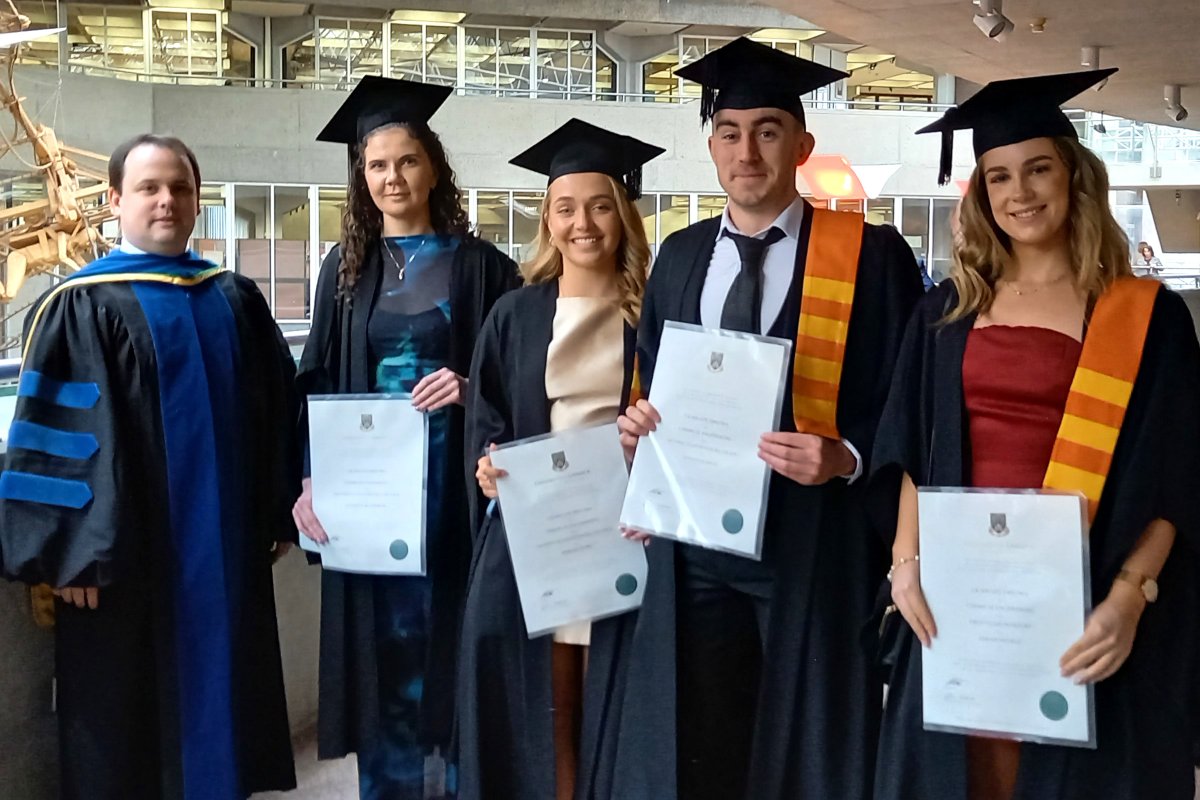 Congratulations to our newest graduates of our Graduate Diploma in Chemical Engineering!