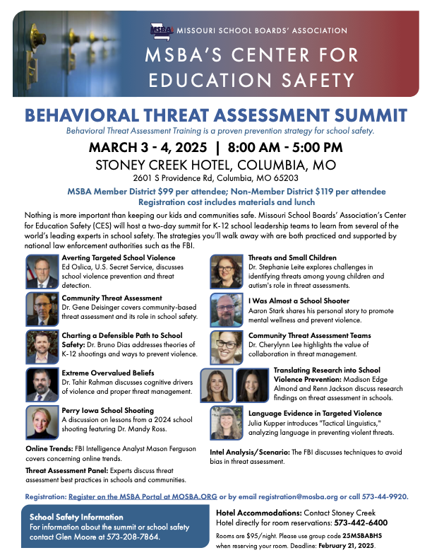 indiebookpromos's tweet photo. 🔴 NEW! Join @TahirRahmanMD for the Behavioral Threat Assessment Summit March 3-4 at Stoney Creek Hotel, Columbia, MO @missourisba
Extreme Overvalued Beliefs
Dr. Tahir Rahman discusses cognitive drivers of violence and proper threat management.
https://t.co/iRJxd7sxvW
#EOBs https://t.co/h2HRCe3Bkn