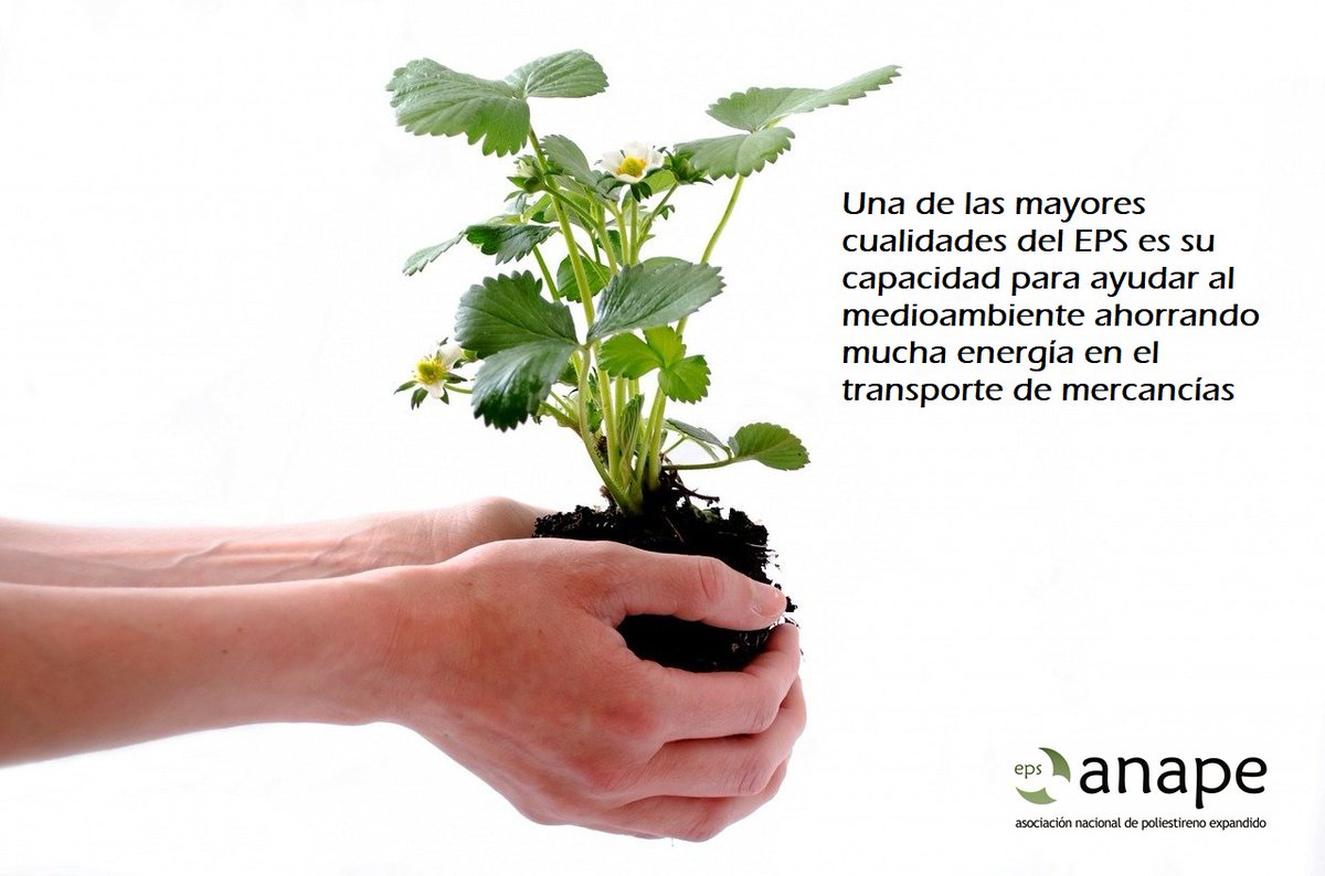 Una de las cualidades del #EPS es su capacidad para ayudar al #medioambiente ahorrando #energía en el #transporte de mercancías. 
Como el #EPS es ligero, permite ahorrar una gran cantidad de combustible, reduciendo las #emisiones de #CO2 que dañan el clima
anape.es/envase-embalaj…