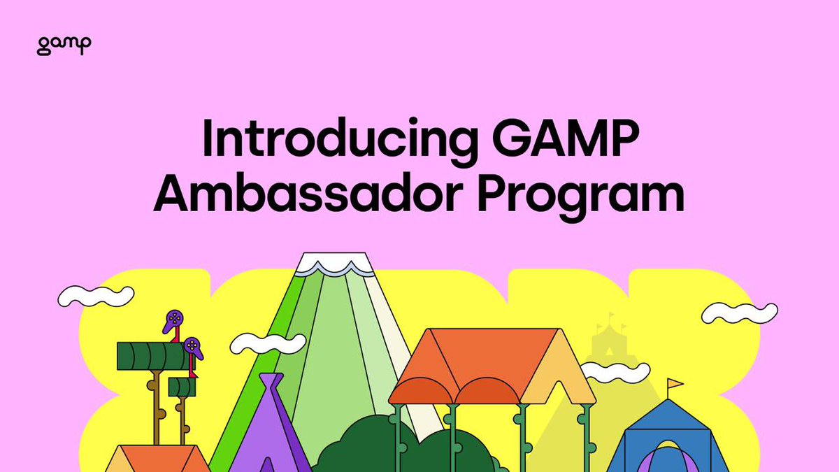 AMBASSADOR PROGRAM ALERT🚨!!

<a href="/gameongamp/">GAMP</a> • Recently launched their ambassador program and they’re calling on web3 creators to be a part of their journey.

Rewards: $20 per post (base payment) and a tiered payment system up to $500.

To apply, fill form - gamp.gg/ambassador-pro…