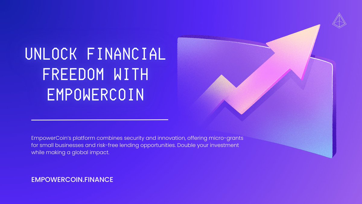 empowercoin's tweet photo. Market Chaos Survival Guide:
Step 1: Secure your capital on EmpowerCoin
Step 2: Double your money through backed lending
Step 3: Earn platform fees automatically
Step 4: Watch others panic while you profit
Stability. Security. Success. 💫
#ETH #BTC #USDC #EMPC https://t.co/nrJJ3H3F6z
