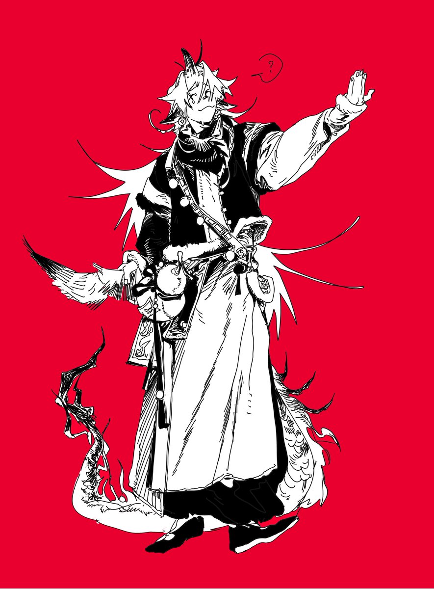 新年快乐！今天的速写捏了小狗龙