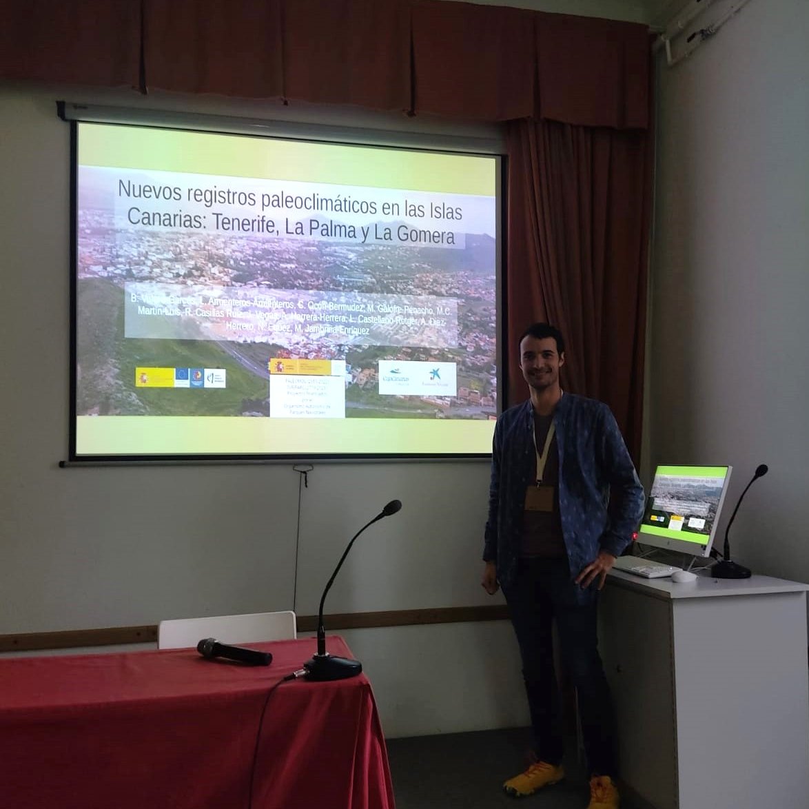 Marga Jambrina (@mrgjmbr) on Twitter photo Muy orgullosos de la intervención de nuestro compañero Marcel en el #XIIICongresoAEC de <a href="/aeclim/">Asociación Española de Climatología</a> presentando los Registros Paleoclimáticos de Tenerife, La Palma y La Gomera (Proyectos CCR-CAN, PALEOMOL e IMPACT). <a href="/AgEInves/">Agencia Estatal de Investigación</a> <a href="/oapngob/">Parques Nacionales (OAPN)</a> <a href="/CajaCanarias/">Fundación CajaCanarias</a> Muy orgullosos de la intervención de nuestro compañero Marcel en el #XIIICongresoAEC de <a href="/aeclim/">Asociación Española de Climatología</a> presentando los Registros Paleoclimáticos de Tenerife, La Palma y La Gomera (Proyectos CCR-CAN, PALEOMOL e IMPACT). <a href="/AgEInves/">Agencia Estatal de Investigación</a> <a href="/oapngob/">Parques Nacionales (OAPN)</a> <a href="/CajaCanarias/">Fundación CajaCanarias</a>