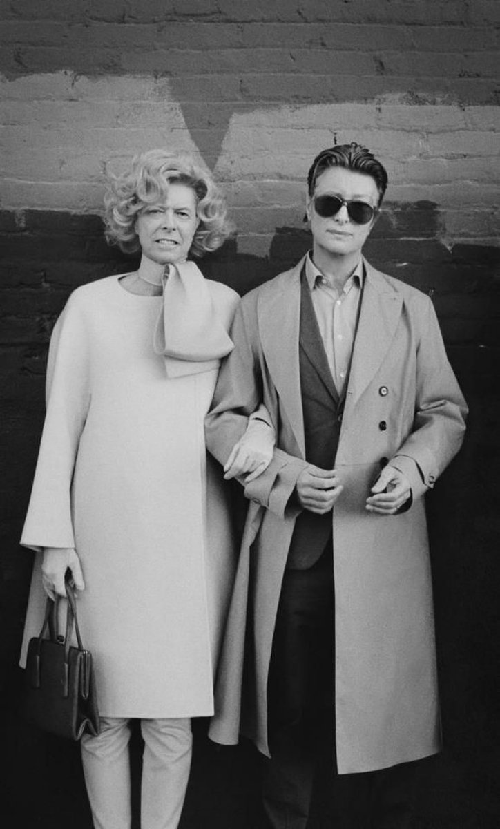 David Bowie as Tilda Swinton and Tilda Swinton as David Bowie.