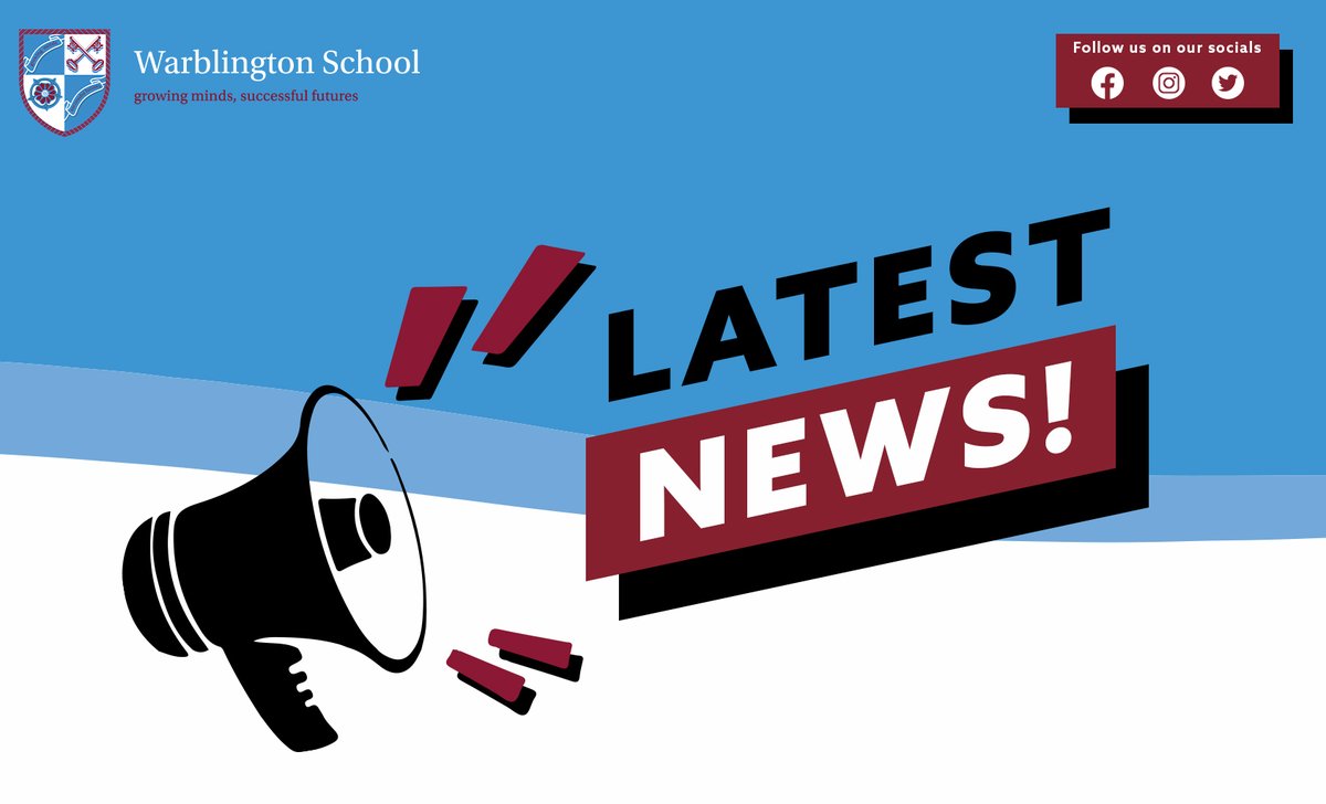 Happy Friday, everyone! Unfortunately, due to staff absence, there will not be a Newsletter this week. Thank you for your understanding. The newsletter should be back with next week's edition!