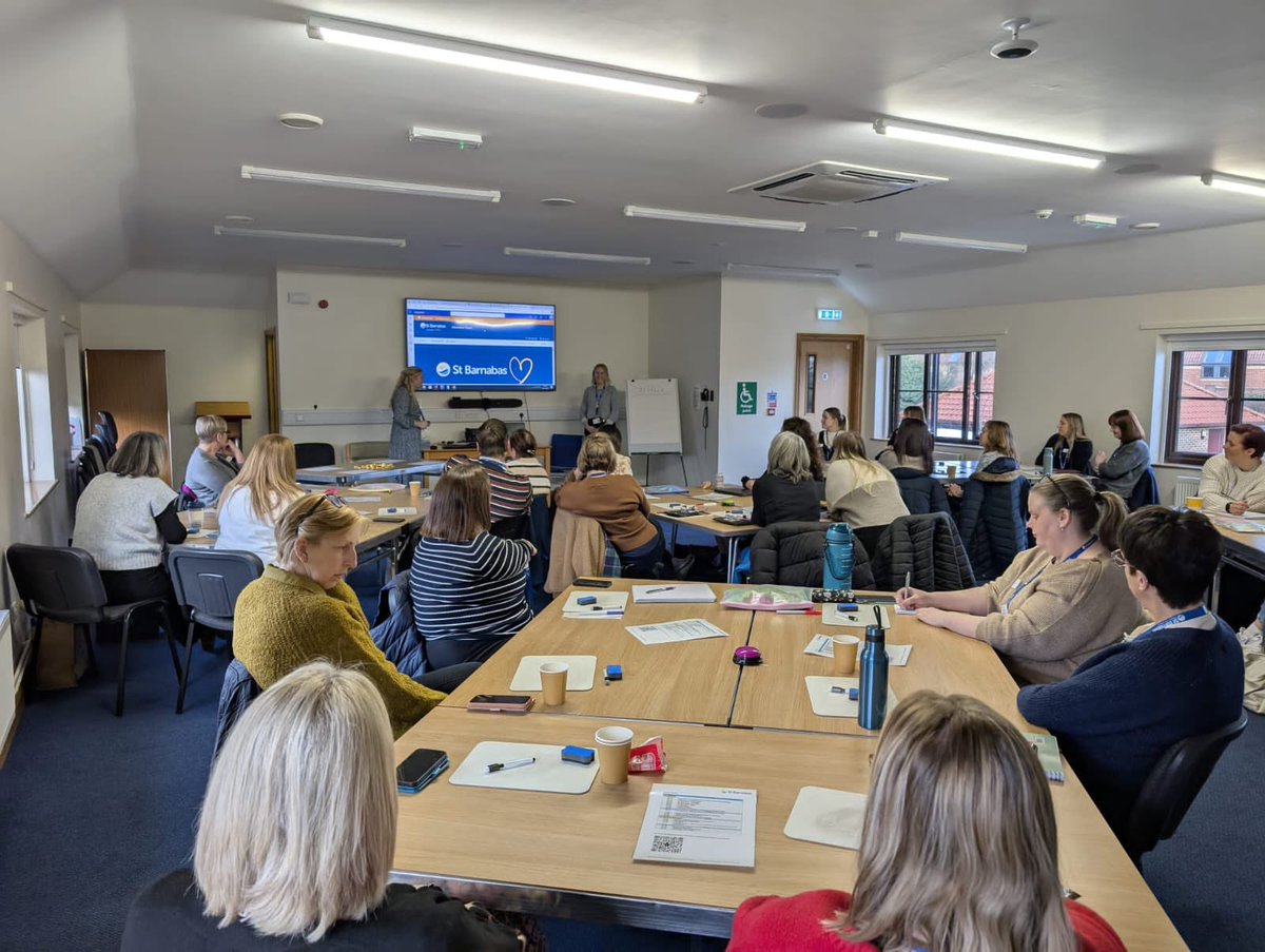 St Barnabas Hospice Education tweet media