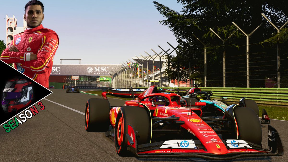 realIMPACT7's tweet image. #F124 #imolagrandprix #FerrariF1 #season3 #Race6 #Round6 #Episode6 #imolaGP #norris #leclerc #verstappen #hamilton #commentary #F124Gameplay #DriverCareer #Formula1 #F1 #Qualifying #PS5 #Gameplay #FaceCam #Livestream #Gaming Watch Live Now: youtube.com/live/P2XN1t_jA…