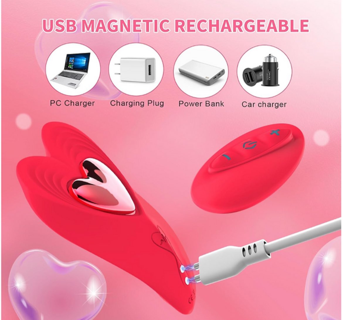 MLSAdultShop's tweet photo. Nothing says I love you like our Magentic App Controlled Vibrator 💕- 525.00TT 
.
.
Wear comfortably as the magnetic ❤️ clips onto your panties to provide extra security when in use. 😍

Dinner or Fete? Share with someone you’ll like to explore this with. https://t.co/L3ujra7yh4