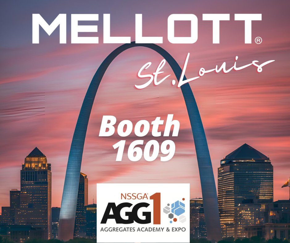 Only 2 months until Agg1 in St. Louis, MO! 🤩  We can't wait to see you at booth 1609!  Resister today to save 💲 on registration using promo code MEL179C at bit.ly/3Z228uN