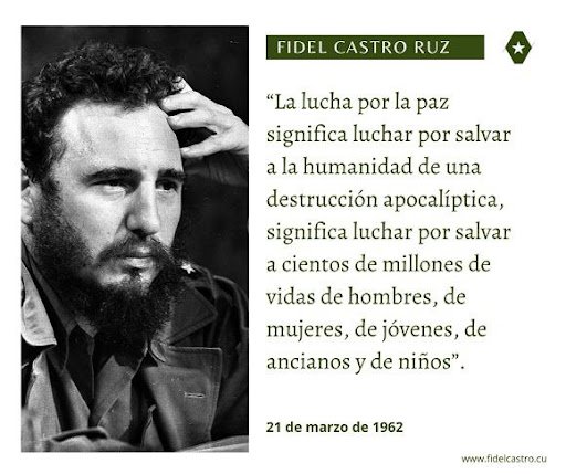 #FidelPorSiempre
#CubaVencerá .