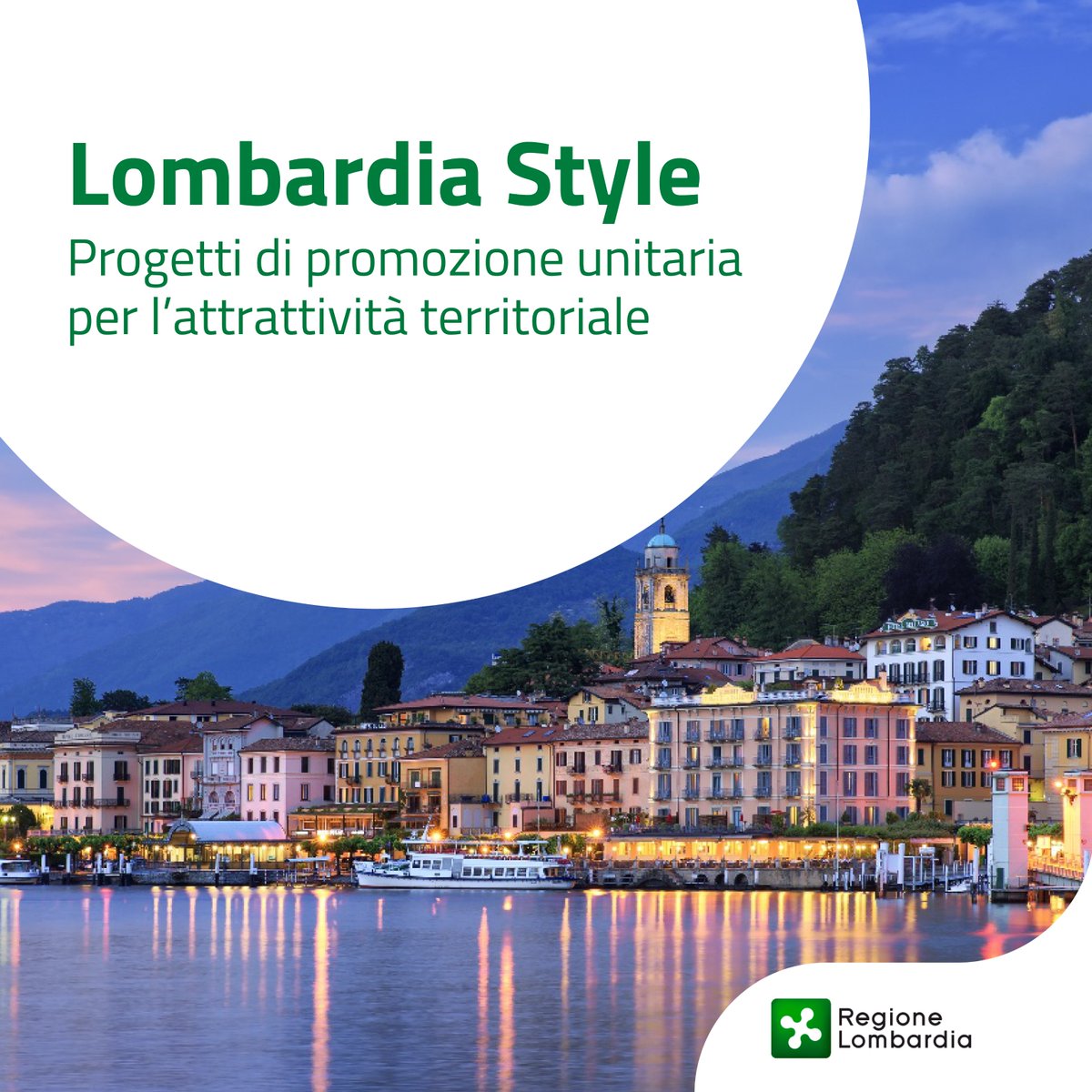 RegLombardia's tweet photo. È stato approvato il bando "Lombardia Style - Progetti di promozione unitaria per l'attrattività territoriale", che sostiene lo sviluppo e la promozione di eventi per l'attrattività turistica.
Più info 👉https://t.co/I6QkTkmCLL https://t.co/l75HySFFC8