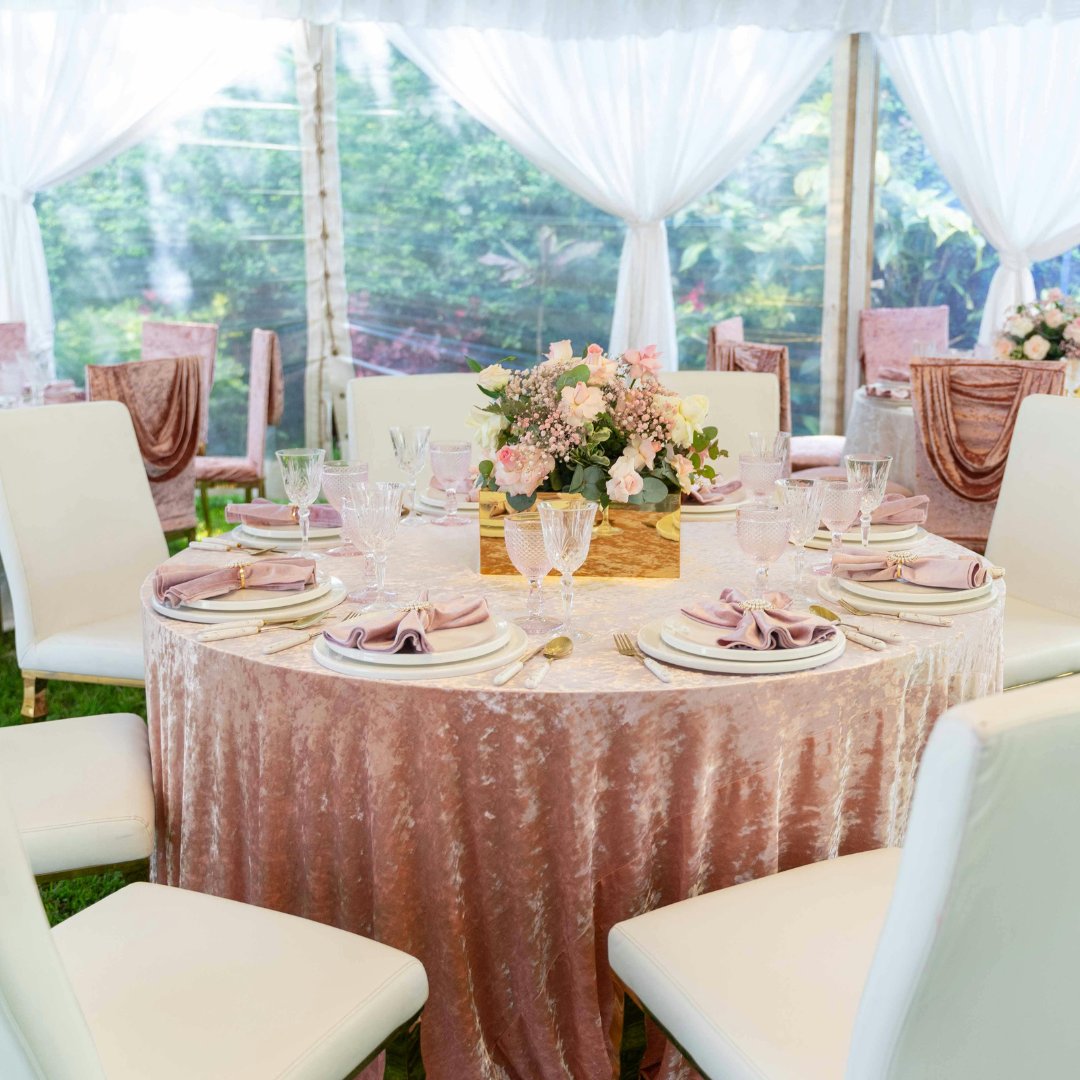 Marquee events offer flexibility and freedom.

We have extensive experience catering for events and weddings in marquees, and our food always goes from oven to plate, just as you would expect. No matter the location, we guarantee delicious food served just the way you want it.