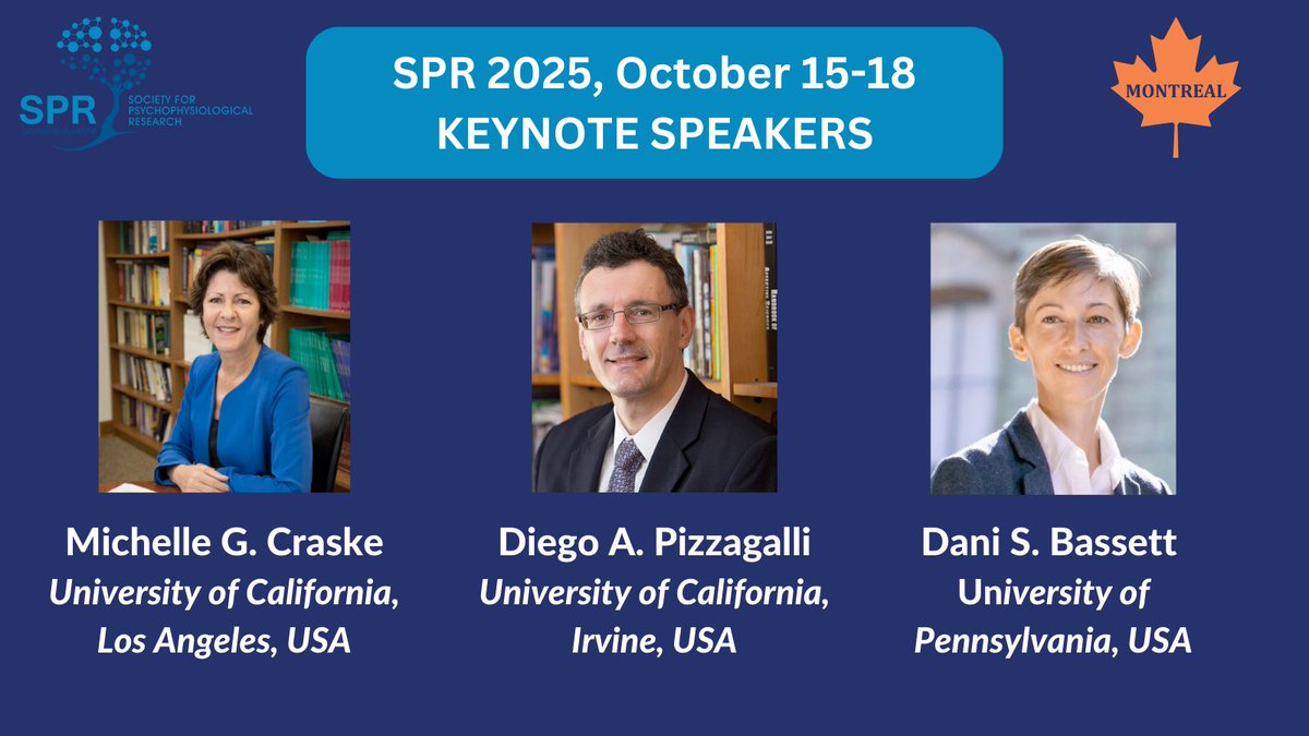 SPR is thrilled to announce the keynote speakers for #2025SPR in Montréal! Submit your abstract here: spr.joynmeeting.com/v2/