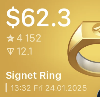 Telegram Gift Floor Prices are on fire 🔥

As the community is getting more hyped about the launch of gifts on chain, the floor for a lot of the gifts has exploded...

Plush Pepe 500 TON -> 685 TON 🐸
Durov's Cap 50 TON -> 100 TON 🧢
Magic Potion 9 TON -> 15.7 TON 🧪
Signet Ring