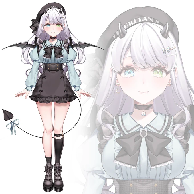 【お知らせ】遅ればせながら…!個人Vtuber、結月らな様のお姿を担当させていただきました↝ 